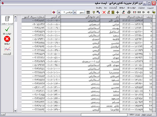 انتخاب ستونهای قابل مشاهده